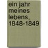 Ein Jahr Meines Lebens, 1848-1849
