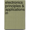 Electronics Principles & Applications In door Onbekend