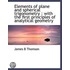 Elements Of Plane And Spherical Trigonom