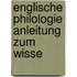Englische Philologie Anleitung Zum Wisse