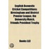 English Domestic Cricket Competitions: B