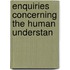 Enquiries Concerning The Human Understan