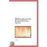 Entstehungsb Geschichte Der Kirchenslavi by V. Jagic