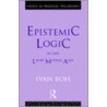 Epistemic Logic in the Later Middle Ages door Ivan Boh