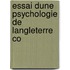 Essai Dune Psychologie De Langleterre Co