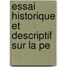 Essai Historique Et Descriptif Sur La Pe door Eustache Hyacinthe Langlois