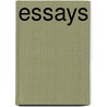 Essays by Wilhelm Max Wundt