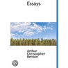 Essays door Arthur Christo Benson