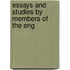 Essays And Studies By Members Of The Eng