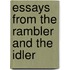 Essays From The Rambler And The Idler