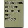 Etats-Unis De L'Am Rique. Pi Ces Officie by See Notes Multiple Contributors