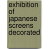Exhibition Of Japanese Screens Decorated door Arthur Morrison