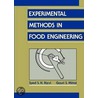 Experimental Methods In Food Engineering door Syed S.H. Rizvi