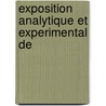 Exposition Analytique Et Experimental De door Gustave Adolphe Hirn