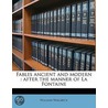 Fables Ancient And Modern : After The Ma door William Wallbeck