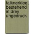 Falknerklee, Bestehend In Drey Ungedruck