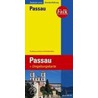 Falkplan Extra Passau mit Umgebungskarte door Onbekend