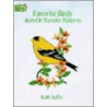 Favorite Birds Iron-On Transfer Patterns door Ruth Soffer