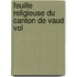 Feuille Religieuse Du Canton De Vaud Vol