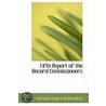 Fifth Report Of The Record Commissioners door Nathaniel Ingersoll Bowditch