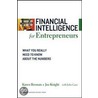 Financial Intelligence For Entrepreneurs by Karen Berman