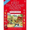 First 1000 Words In English Sticker Book by Heather Amery