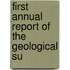 First Annual Report Of The Geological Su