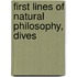 First Lines Of Natural Philosophy, Dives