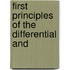 First Principles Of The Differential And