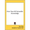First Year Of Scientific Knowledge door Onbekend