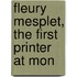 Fleury Mesplet, The First Printer At Mon