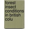 Forest Insect Conditions In British Colu door Onbekend