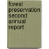 Forest Preservation Second Annual Report