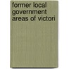 Former Local Government Areas Of Victori door Books Llc