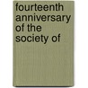 Fourteenth Anniversary Of The Society Of door Onbekend