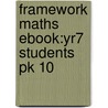 Framework Maths Ebook:yr7 Students Pk 10 door Capewell et al