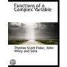 Functions Of A Complex Variable door Thomas Scott Fiske