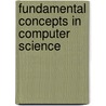 Fundamental Concepts in Computer Science door Erol Gelenbe