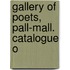 Gallery Of Poets, Pall-Mall. Catalogue O