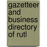 Gazetteer And Business Directory Of Rutl door Hamilton Child