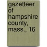 Gazetteer Of Hampshire County, Mass., 16 by W.B. Gay