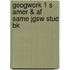 Geogwork 1 S Amer & Af Same Jgsw Stud Bk