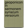 Geoponicon In Sermonem Syriacum Versorum door Onbekend