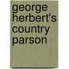George Herbert's Country Parson door George Herbert