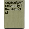 Georgetown University In The District Of door James Stanislaus Easby-Smith
