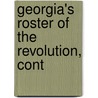 Georgia's Roster Of The Revolution, Cont door Onbekend