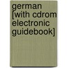 German [with Cdrom Electronic Guidebook] door Onbekend