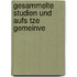 Gesammelte Studien Und Aufs Tze Gemeinve
