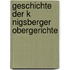 Geschichte Der K Nigsberger Obergerichte