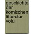 Geschichte Der Komischen Litteratur Volu